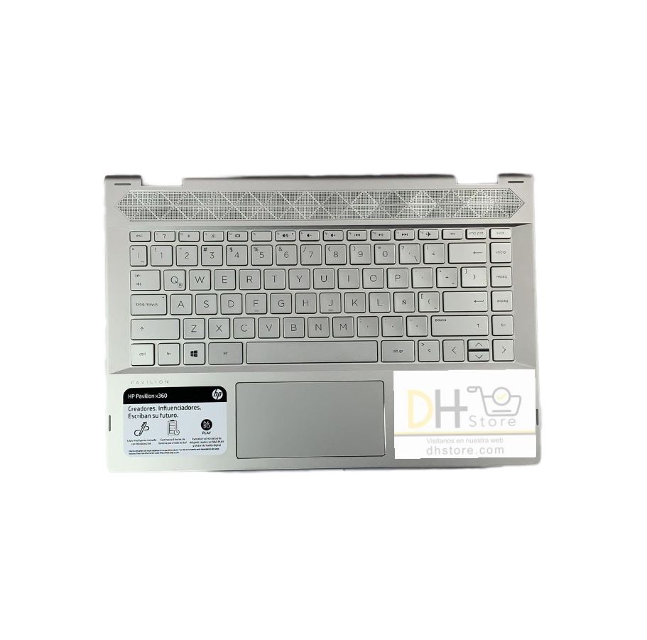 Teclado Completo Portatil Hp X Cd Cd Gris