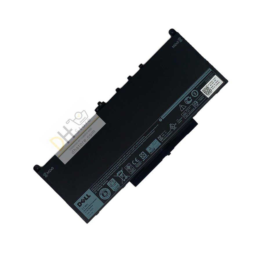 Replacement J60J5 55WH Laptop Battery For Dell Latitude E7270 & E7470 (7.6V, Li-Ion)