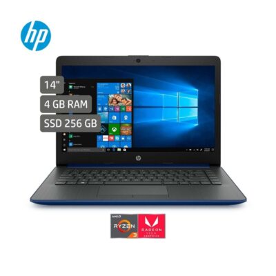 Portátil HP Laptop 14 cm1107la AMD Ryzen 3 3200U 256GB