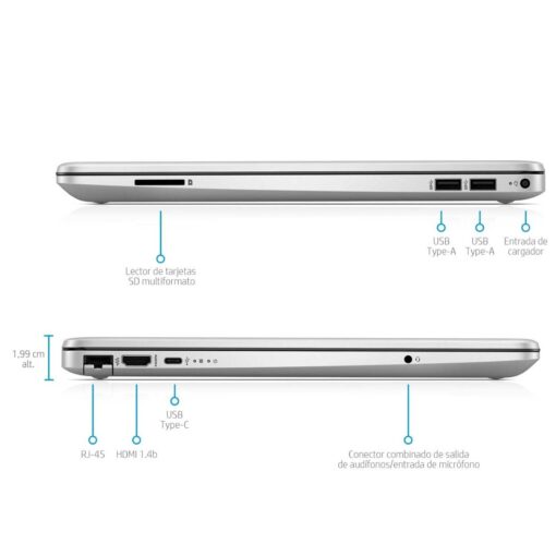 Portátil HP Laptop 15 dw1053la Intel Core i5-10210U 512GB