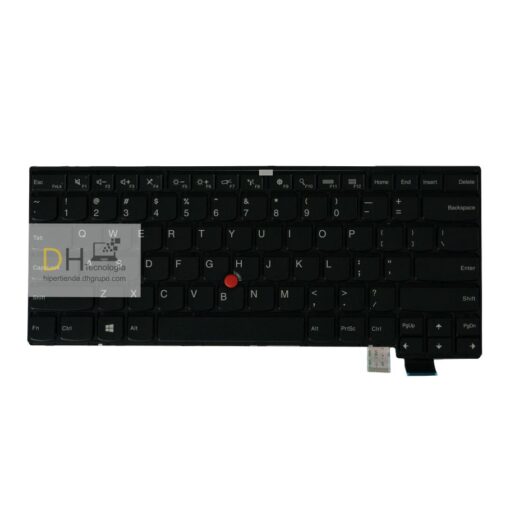 Teclado Para Lenovo T460s T470s 13 G2 Negro En Ingles
