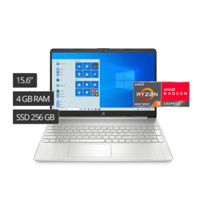 Portátil HP Laptop 15 ef1009la AMD Ryzen 3 4300U 256GB